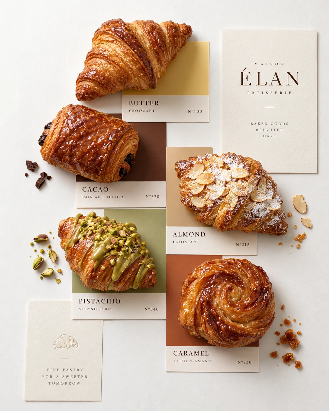 Maison Élan Pâtisserie Moodboard