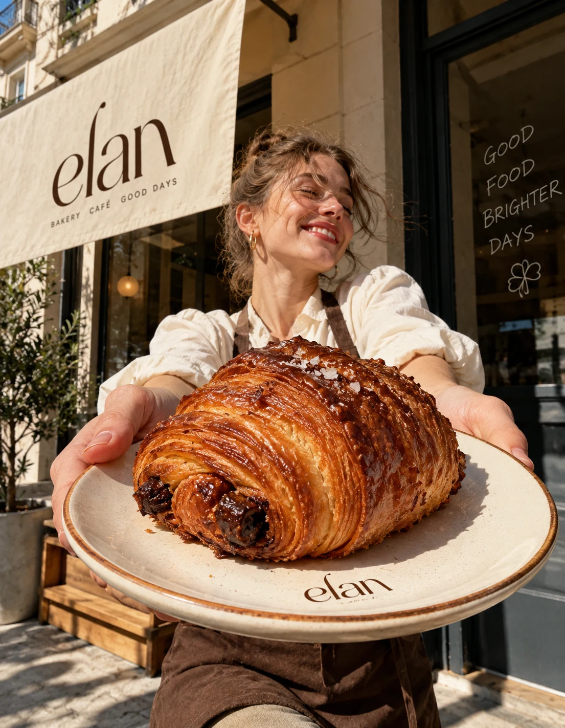 Sunlit Elan Bakery Pastry Moment