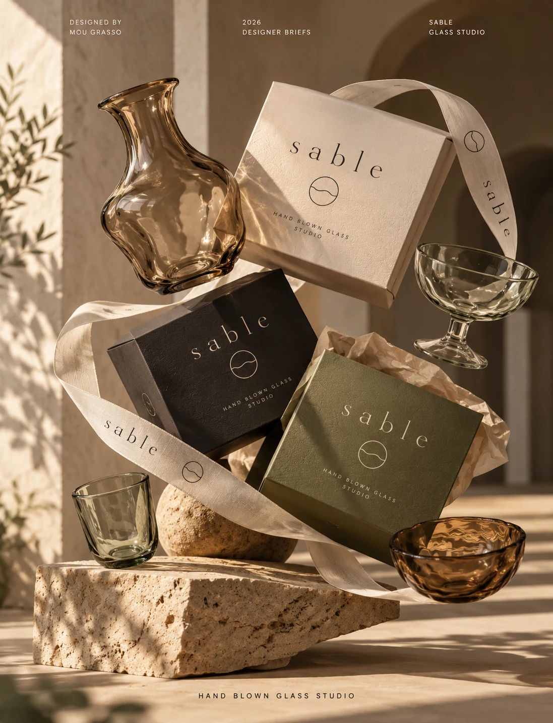 Sable Hand-Blown Glass Studio Lookbook