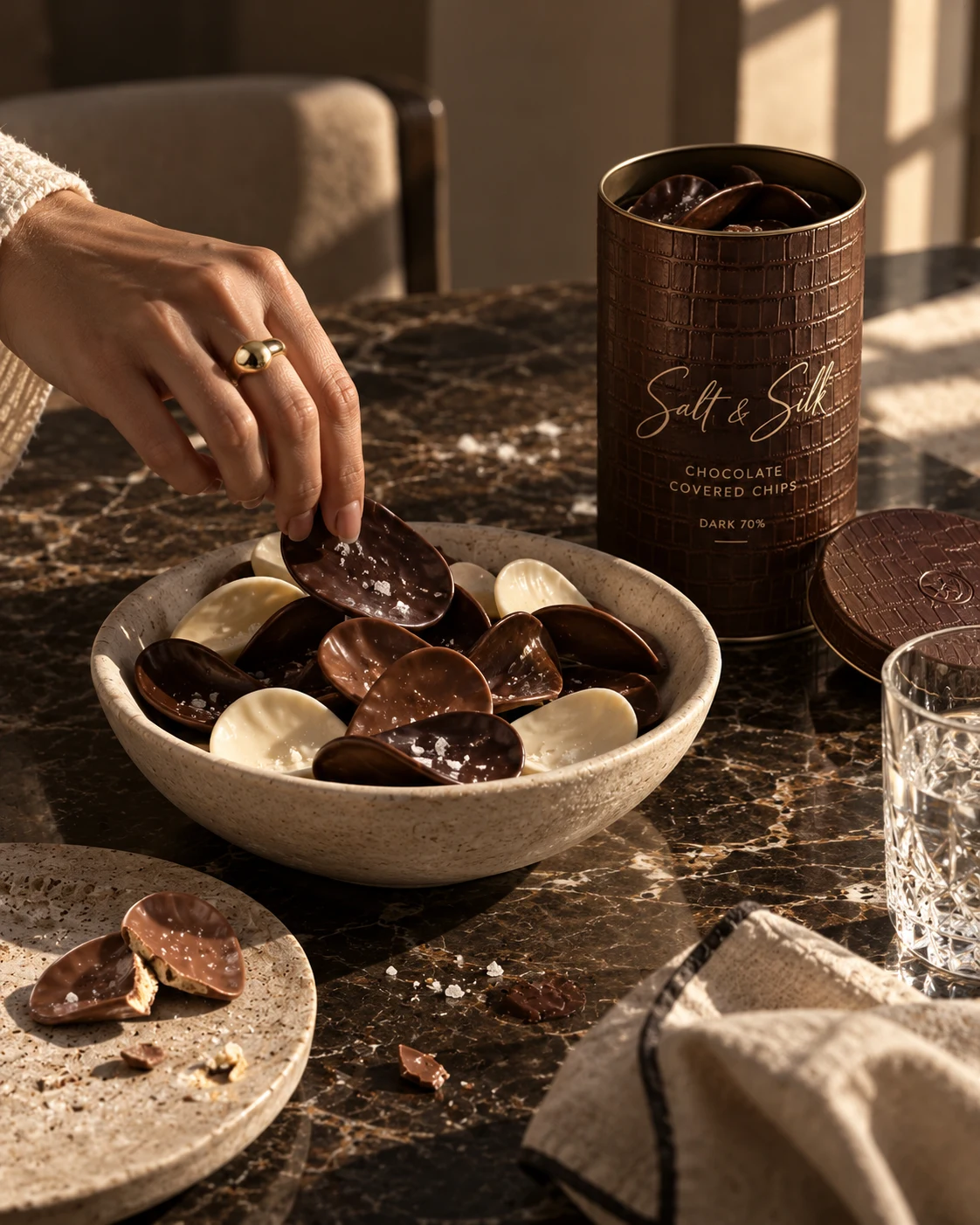Salt & Silk Chocolate Chips